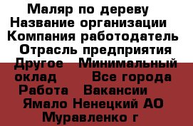 Маляр по дереву › Название организации ­ Компания-работодатель › Отрасль предприятия ­ Другое › Минимальный оклад ­ 1 - Все города Работа » Вакансии   . Ямало-Ненецкий АО,Муравленко г.